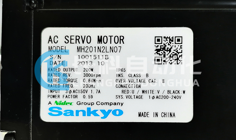 Sankyo伺服電機(jī)MH201N2LN07 Sankyo伺服電機(jī)MH201N2LN07