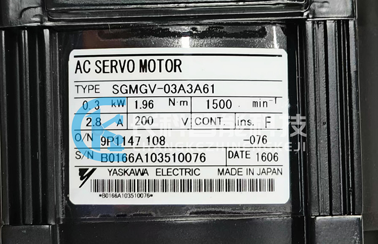 安川伺服電機(jī)SGMGV-03A3A61 安川伺服電機(jī)SGMGV-03A3A61